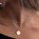 Shein Disc Layered Necklace