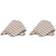 Boel & Jan Noor Red/Off White Tygservett Vit, Röd (40x40cm)
