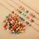 Shein 200pcs Random Color Letter Detail Bead