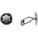 Montblanc Cufflinks Steel Snowcap - Onyx