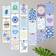 Shein Blue Wall Collage Kit Aesthetic Pictures Multicolour Wall Decor