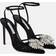 Aquazzura Crystal Margarita - Black