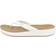 Reef Cushion Cloud Flip Flops - White/Tan