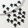 Shein 20pcs/set Fashionable Cross Design DIY Bead For Women For DIY Jewelry Making