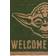 Pyramid Star Wars Welcome You are Yoda Doormat Grønn, Brun 40x60cm