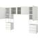 IKEA PLATSA Garderob 300x201cm