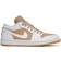 Nike Air Jordan 1 Low M - White/Hemp/Gum Yellow