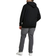 Jack & Jones Plus Size Solid Color Hoodie - Black