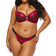 Ann Summers The Hero Full Support Non Padded Bra - Black/Red