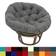 International Caravan 42-Inch Rattan Papasan Lounge Chair 35"