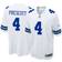 Nike Men's Dak Prescott White Dallas Cowboys Game Team Jersey