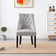 Windsor Modern Light Grey Kitchen Chair 94cm