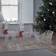 Reindeer with Sleigh Julelampe 68cm