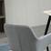 Homcom Upholstered Light Grey Kitchen Chair 81cm 2pcs