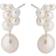 Pernille Corydon Ocean Treasure Earsticks - Silver/Pearl