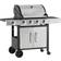 OutSunny Silver and Black Deluxe Gas 4 + 1 Burner BBQ Garden