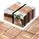 Interbuild 1 ft. x 1 ft. 20 Slat Solid Teak Wood Deck Tile in Unfinished 10-Pieces Per Carton 10 sq. ft. Unfinished 20 Slat