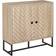 Homcom Embossed Arrow Storage Cabinet 80x80cm