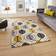 Think Rugs Hong Kong 7526 Yellow, Grey 120x170cm