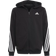 Adidas Boy's 3-Stripes Tracksuit - Black/White