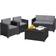 Keter Armona Lounge-Set, 1 Tisch einschl. 2 Stühle & 1 Sofas