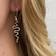 Sistie Young One Snake Earrings - Silver