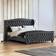 Belleze Bed Frame with Fast Charging Port King