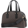 Michael Kors Williamsburg Small Logo Stripe Satchel - Black/Camel
