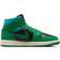 NIKE Air Jordan 1 Mid W - Black/Aquatone/Sail/Lucky Green