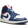 Nike Air Jordan 1 Mid W - White/Gym Red/Sail/French Blue