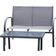 OutSunny 84B-369 Outdoor Lounge Set, 1 Table incl. 2 Chairs & 1 Sofas