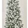 The Winter Workshop Artificial Snowy Balsam Fir Christmas Tree 213.4cm