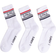 Frank Dandy St Paul Organic Terry Socks 3-pack - White