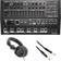 Arturia MiniBrute 2S Special Edition Noir Semi-modular Analog Sequencing Synthesizer Bundle with Polsen HPC-A30-MK2 Studio Monitor Headphones and