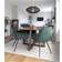 House Nordic Hellerup Dark Brown Spisebord 137cm