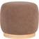 House Nordic Belfort Brown Pouffe 40cm