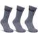 Vans Classic Crew Socks 3 Pack - Heather Grey