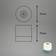 Briloner LED Smal Blue 2.700K Table Lamp