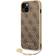 Guess GUHCP15MGF4GBR iPhone 15 Plus 6.7 brązowy/brown hardcase 4G Charms Collection