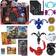 Bakugan 2023 Battle Pack med 5 bollar 2 Special Attack Dragonoid & Ventri och tre Core Balls Bruiser, Octogan, Trox för barn från 6 år
