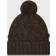 New Era Cleveland Browns Women's Brown Toasty Cuffed Knit Hat with Pom