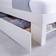 Bedmaster Fabio White Wooden 146.4x215.4cm
