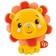 Fisher Price Yellow Lion Rattle Buddy Basics