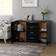 vidaXL Engineered Wood Sideboard 14x29.5"