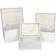 Small Foot 12052 White Storage Box 3pcs