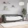 vidaXL Daybed with Mattress Dark Grey Soffa 213cm 3-sits