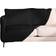 Brentfords Elastic Stretch Housse de Canapé Amovible Noir (140x90cm)