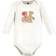 Hudson Baby Infant Girl Cotton Long-Sleeve Bodysuits 3-pack - Fall Squirrel