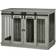 Pawhut Dog Crate for Large Dogs, Double Dog Cage for Small Dogs