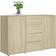 vidaXL Engineered Wood Buffet 35.6x74.9cm